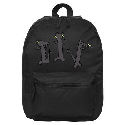 Dancing Toothless Dragon Funny Meme 16 in Basic Backpack
