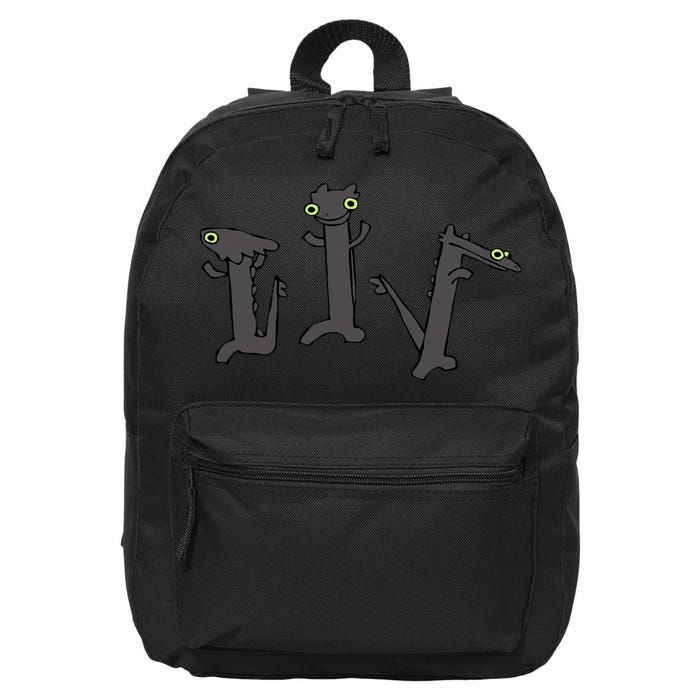 Dancing Toothless Dragon Funny Meme 16 in Basic Backpack