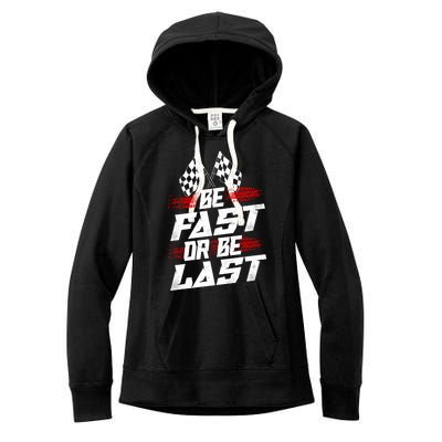 Dirt Track Drag Racing Race Vintage Gift Women's Fleece Hoodie