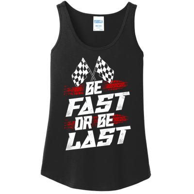 Dirt Track Drag Racing Race Vintage Gift Ladies Essential Tank