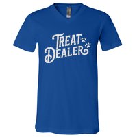 Dog Treat Dealer V-Neck T-Shirt