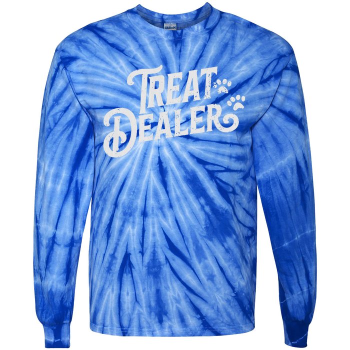 Dog Treat Dealer Tie-Dye Long Sleeve Shirt