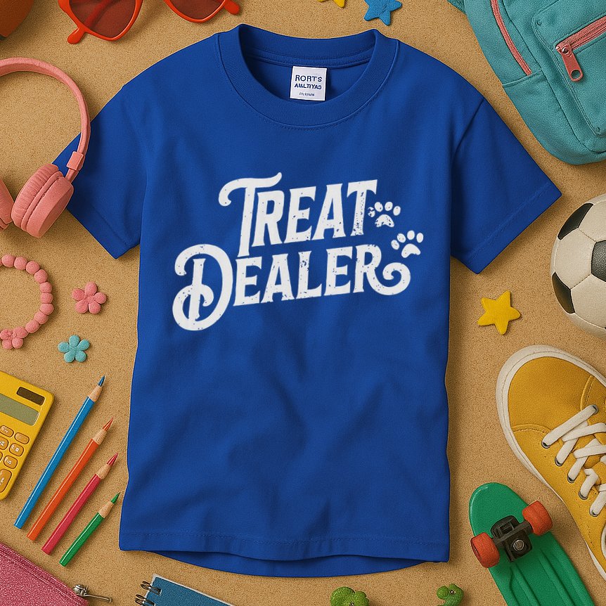 Dog Treat Dealer Kids T-Shirt