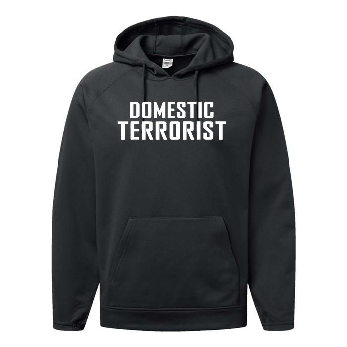 Domestic Terrorist Performance Fleece Hoodie