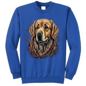 Dog Trainer Dala Art Golden Retriever Gift Sweatshirt