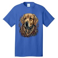 Dog Trainer Dala Art Golden Retriever Gift Tall T-Shirt