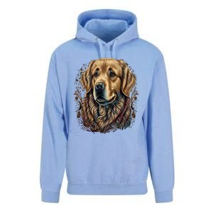 Dog Trainer Dala Art Golden Retriever Gift Unisex Surf Hoodie