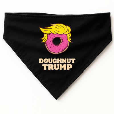 Donald Trump Doughnut Funny Humor Pun Donut Lover USA-Made Doggie Bandana