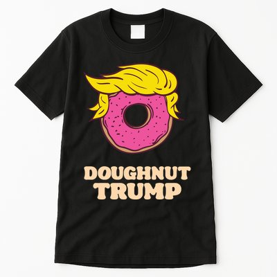 Donald Trump Doughnut Funny Humor Pun Donut Lover Tall T-Shirt