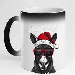 Dominick The Donkey Gift 11oz Black Color Changing Mug