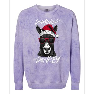 Dominick The Donkey Colorblast Crewneck Sweatshirt