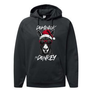 Dominick The Donkey Performance Fleece Hoodie