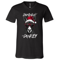 Dominick The Donkey V-Neck T-Shirt