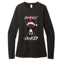 Dominick The Donkey Womens CVC Long Sleeve Shirt