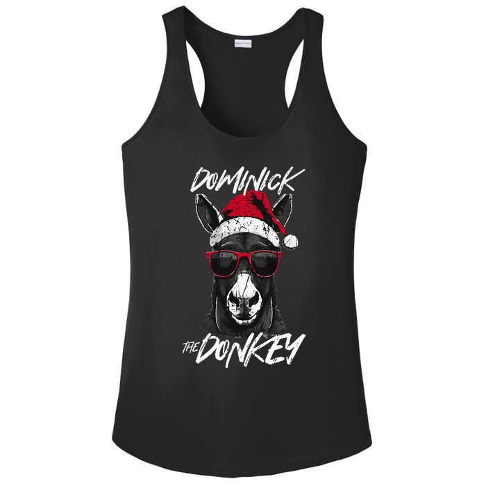 Dominick The Donkey Ladies PosiCharge Competitor Racerback Tank