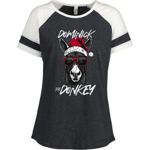 Dominick The Donkey Enza Ladies Jersey Colorblock Tee