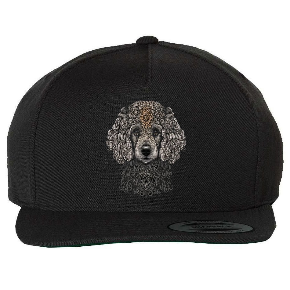 Dog Trainer Dala Art Poodle Meaningful Gift Wool Snapback Cap
