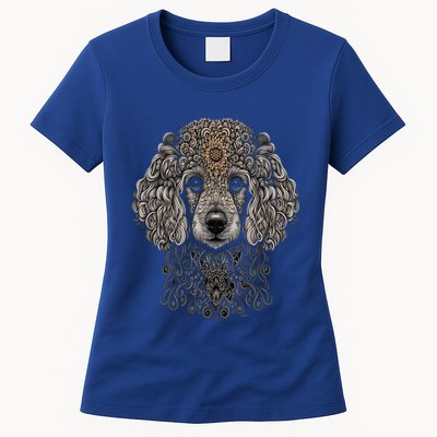 Dog Trainer Dala Art Poodle Meaningful Gift Womens T-Shirt