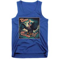 Donald Trump Eagle Usa President 2024 Retro Poster Graphic Gift Tank Top