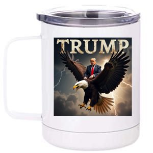 Donald Trump Eagle Usa President America 12 oz Stainless Steel Tumbler Cup