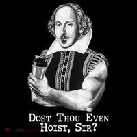 Dost Thou Even Hoist Sir Youth Performance Sprint T-Shirt