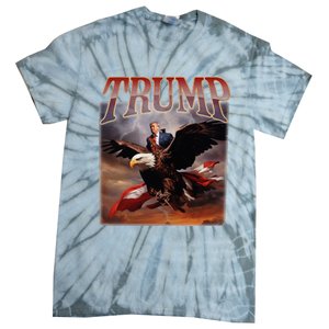 Donald Trump Eagle Usa President 2024 Tie-Dye T-Shirt