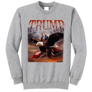 Donald Trump Eagle Usa President 2024 Tall Sweatshirt