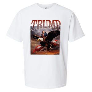 Donald Trump Eagle Usa President 2024 Sueded Cloud Jersey T-Shirt