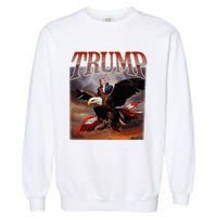 Donald Trump Eagle Usa President 2024 Garment-Dyed Sweatshirt