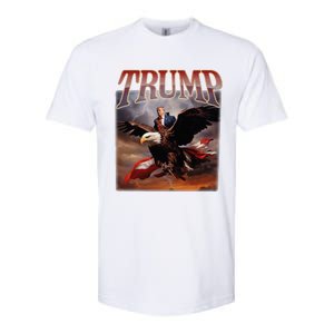 Donald Trump Eagle Usa President 2024 Softstyle CVC T-Shirt