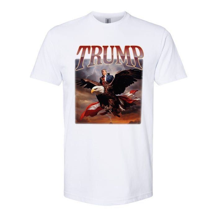 Donald Trump Eagle Usa President 2024 Softstyle CVC T-Shirt