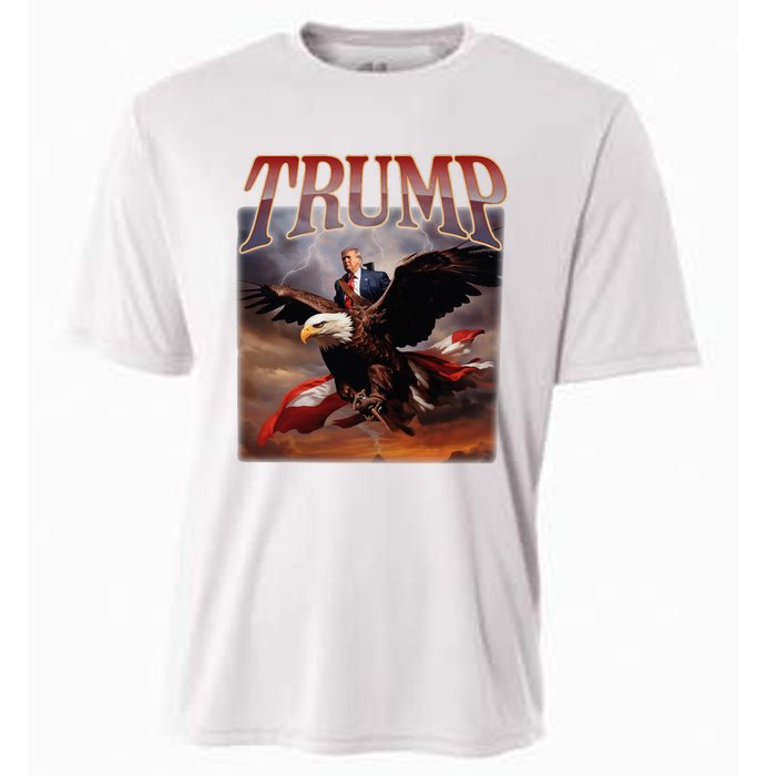 Donald Trump Eagle Usa President 2024 Cooling Performance Crew T-Shirt