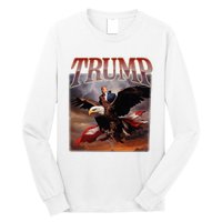 Donald Trump Eagle Usa President 2024 Long Sleeve Shirt