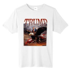 Donald Trump Eagle Usa President 2024 Tall Fusion ChromaSoft Performance T-Shirt