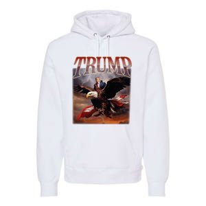 Donald Trump Eagle Usa President 2024 Premium Hoodie