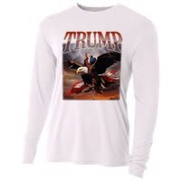 Donald Trump Eagle Usa President 2024 Cooling Performance Long Sleeve Crew