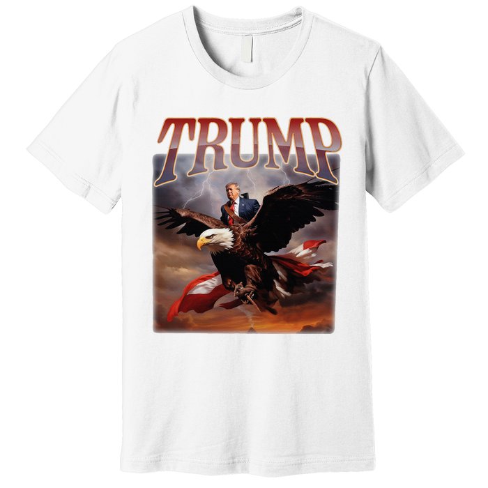 Donald Trump Eagle Usa President 2024 Premium T-Shirt