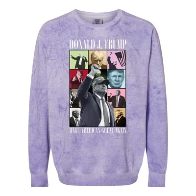 Donald Trump Era Colorblast Crewneck Sweatshirt