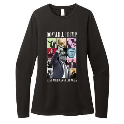 Donald Trump Era Womens CVC Long Sleeve Shirt