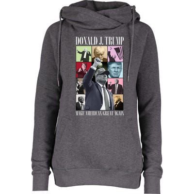 Donald Trump Era Womens Funnel Neck Pullover Hood