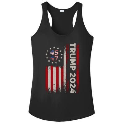 Donald Trump Election 2024 Ladies PosiCharge Competitor Racerback Tank