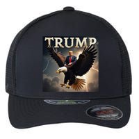 Donald Trump Eagle Usa President America Flexfit Unipanel Trucker Cap