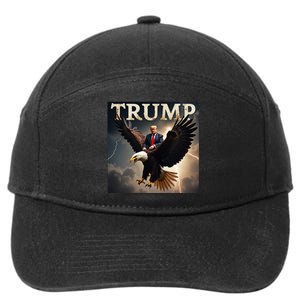 Donald Trump Eagle Usa President America 7-Panel Snapback Hat