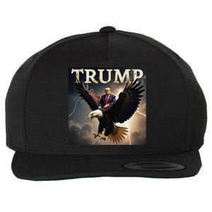 Donald Trump Eagle Usa President America Wool Snapback Cap