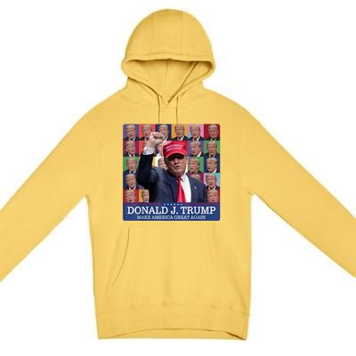 Donald Trump Era 2024 Trump Election Premium Pullover Hoodie