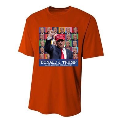 Donald Trump Era 2024 Trump Election Performance Sprint T-Shirt