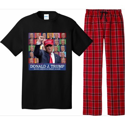 Donald Trump Era 2024 Trump Election Pajama Set