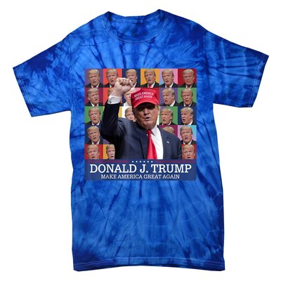 Donald Trump Era 2024 Trump Election Tie-Dye T-Shirt