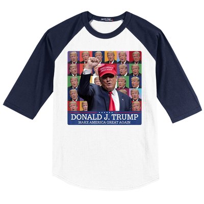 Donald Trump Era 2024 Trump Election Baseball Sleeve Shirt