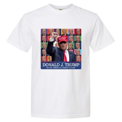 Donald Trump Era 2024 Trump Election Garment-Dyed Heavyweight T-Shirt